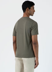 Men's Riviera Midweight T‑shirt in Khaki