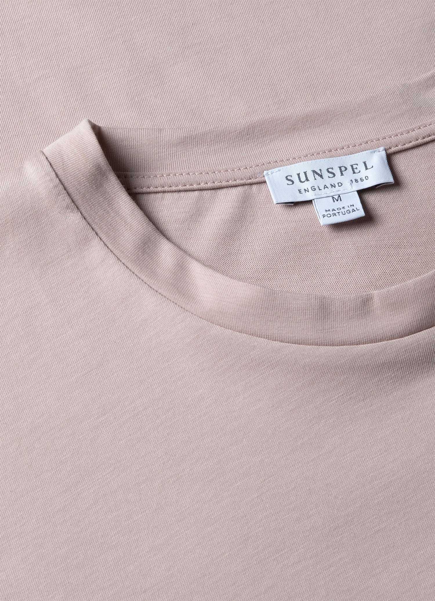 Men's Riviera Midweight T‑shirt in Pale Pink