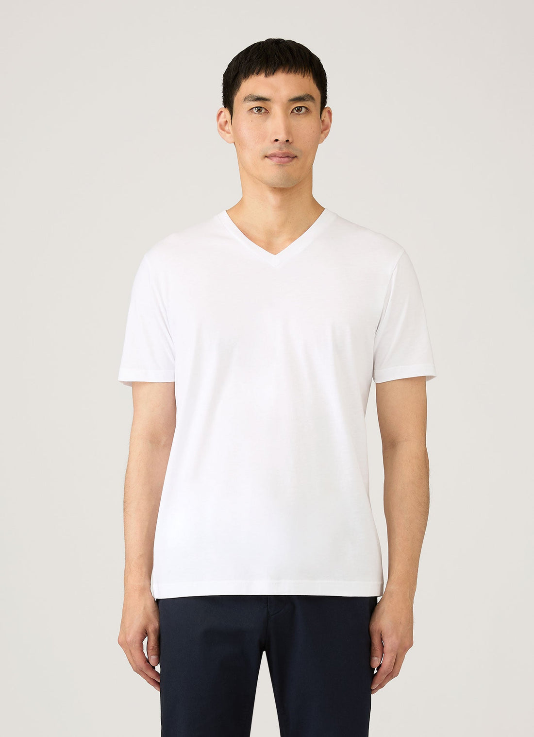 リヴィエラ（ミッドウェイト）  Vネック Tシャツ