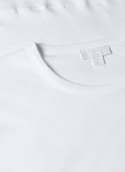 Men's Sea Island Cotton T-shirt in White