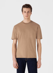 Men's Relaxed Fit Heavyweight T-shirt in Dune