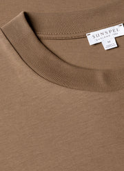 Men's Relaxed Fit Heavyweight T-shirt in Dark Cedar