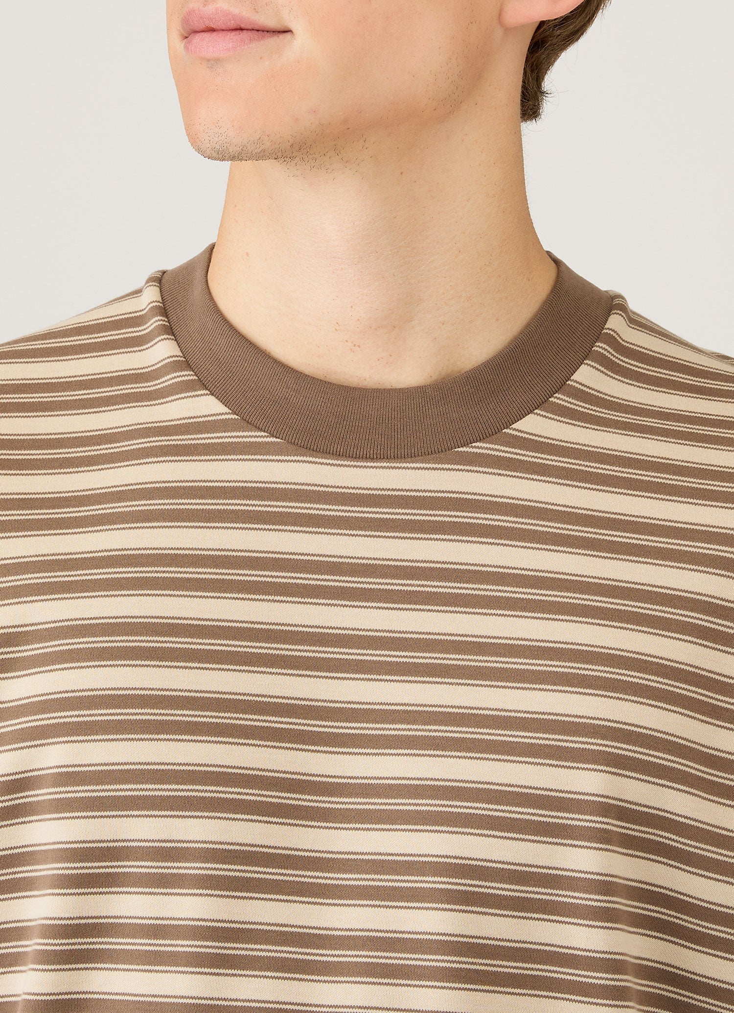 リラックスフィット（ヘビーウェイト） Tシャツ（Hazelwood/Dark Cedar
