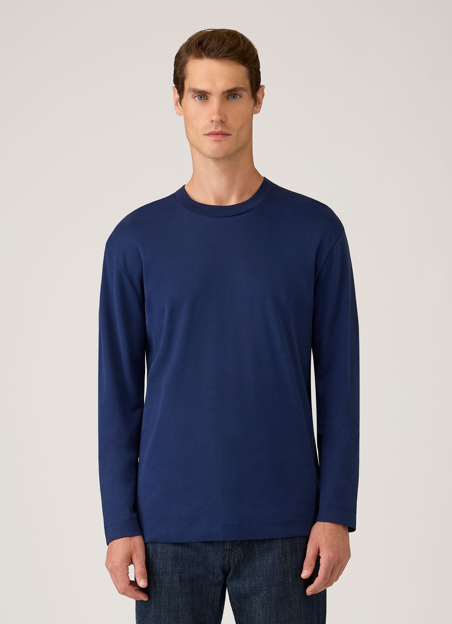 メンズ ロングスリーブTシャツ | Sunspel