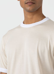 Men's Classic Ringer T-shirt in White