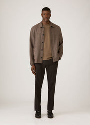 Men's Heavyweight Jersey T-shirt in Dark Cedar