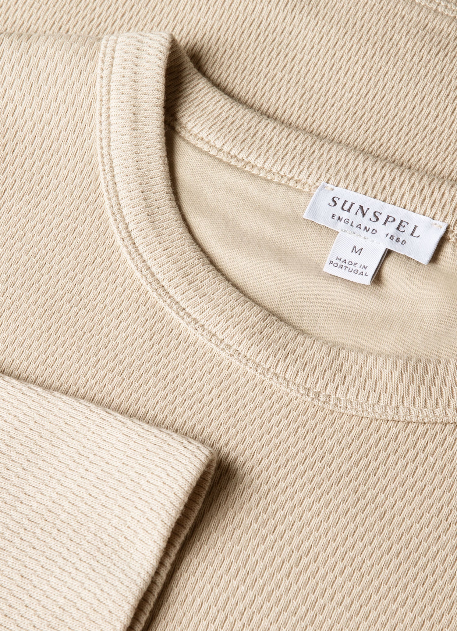 メンズ ループバックスウェットシャツ | Sunspel