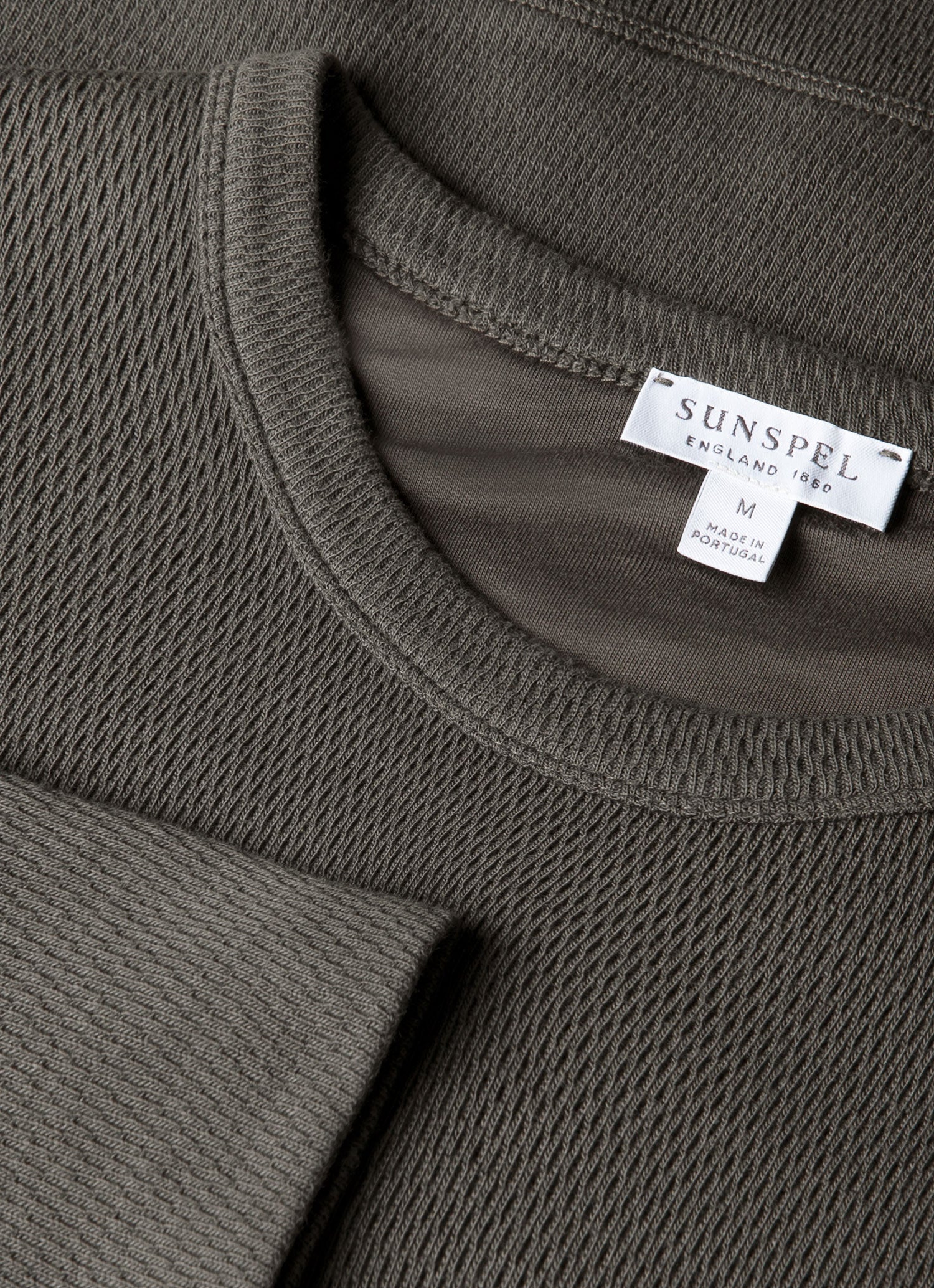 メンズ ループバックスウェットシャツ | Sunspel