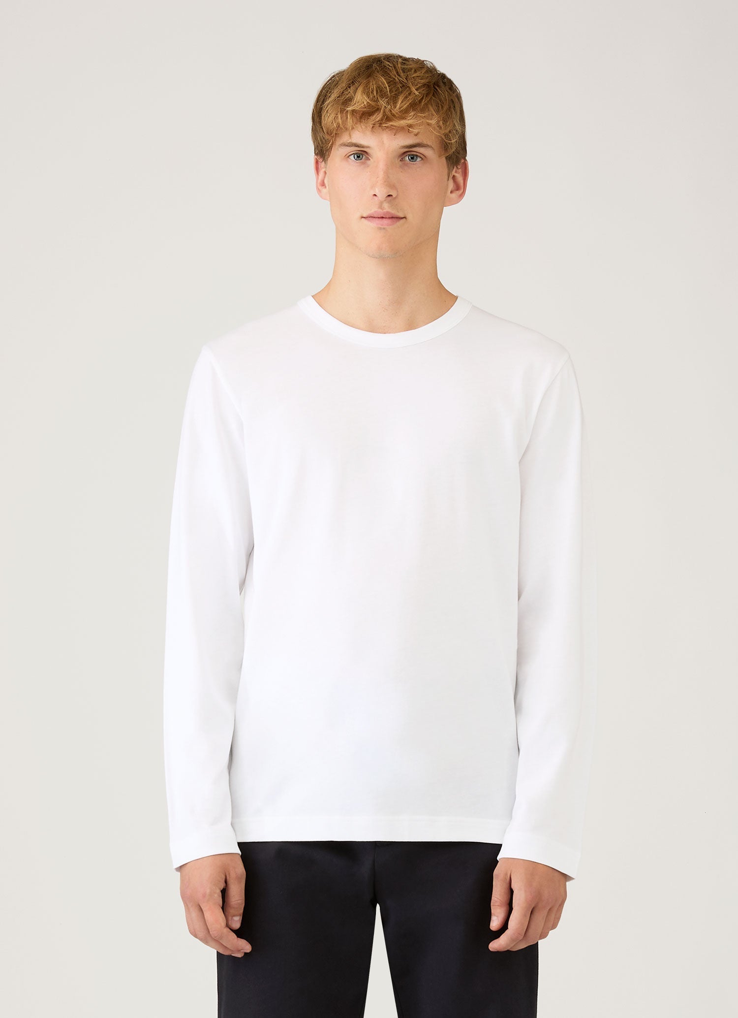 メンズ ロングスリーブTシャツ | Sunspel