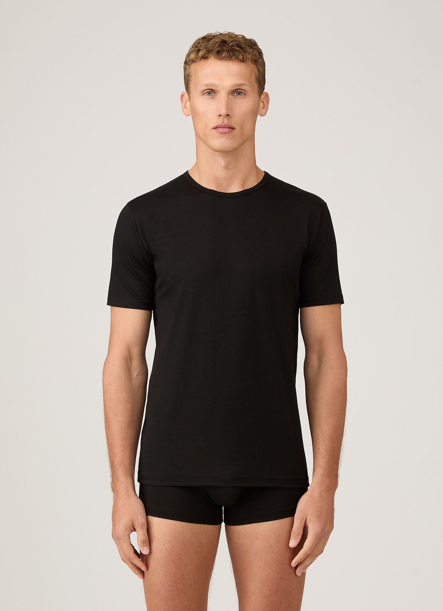 テンセル™ Tシャツ（Black）| Sunspel
