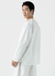 Men's Sunspel x Nigel Cabourn Ripstop Army Smock in Off White