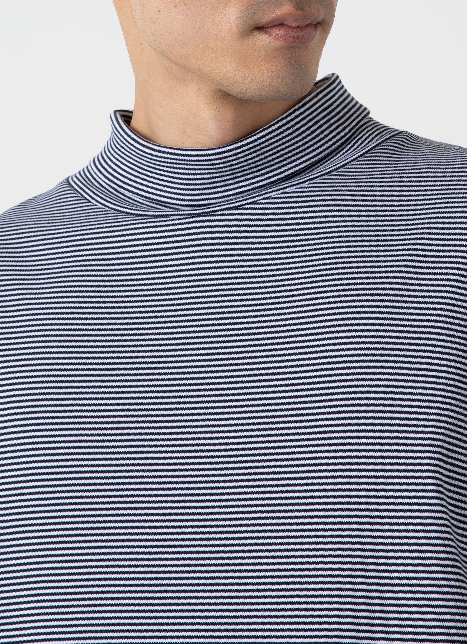 ナイジェルカーボン　新品未使用　サイズ8 Sunspel x Nigel Cabourn カーボン ブラッシュド ロールネック