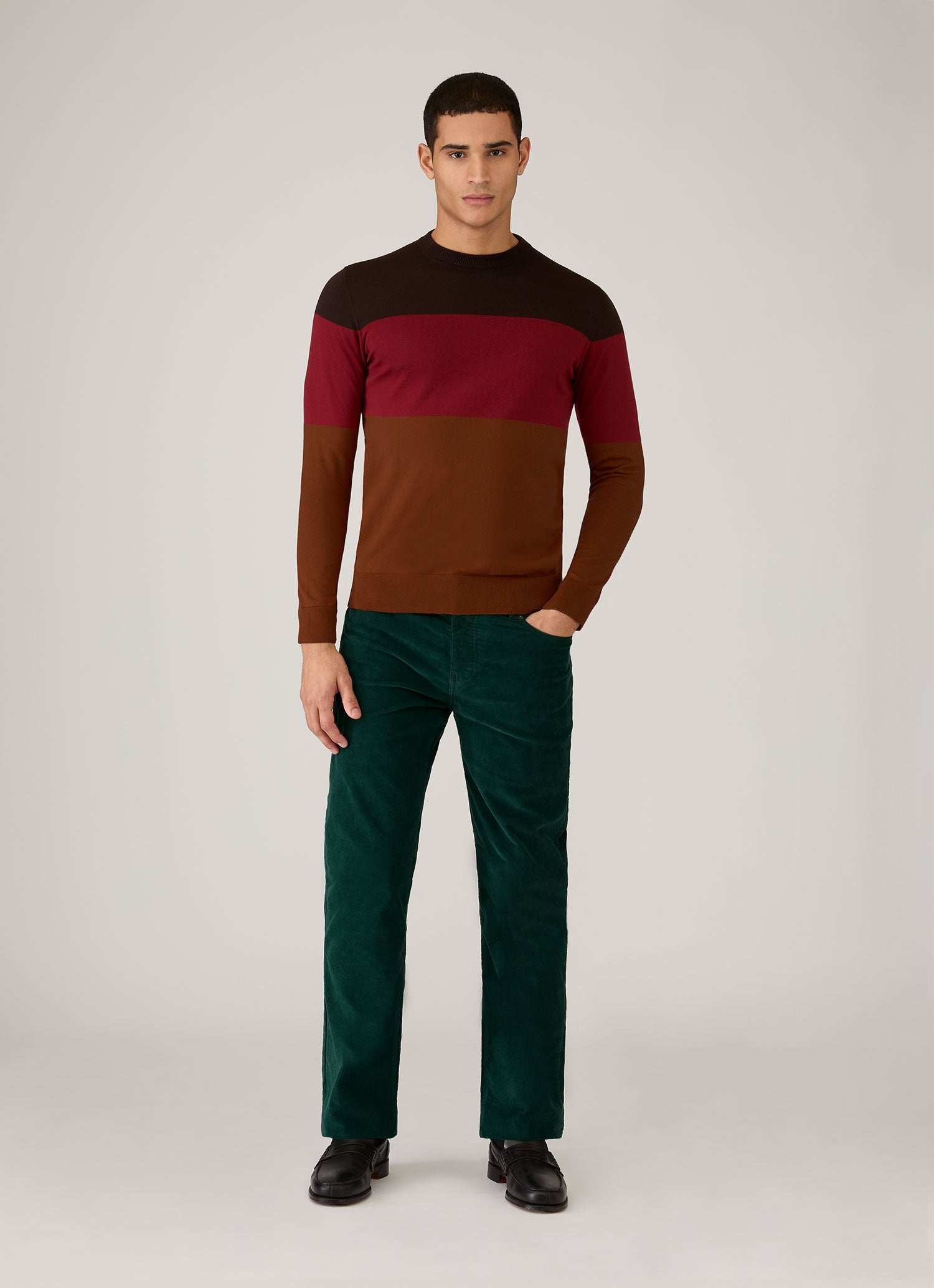 Sunspel x Paul Weller ジャンパー（Dark Brown）| Sunspel