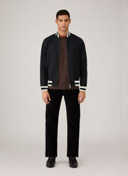 Men's Sunspel x Paul Weller Corduroy Trouser in Black