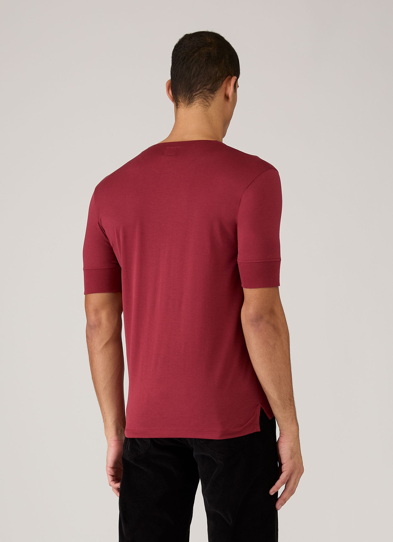 Sunspel x Paul Weller ヘンリー（Dark Cherry）| Sunspel