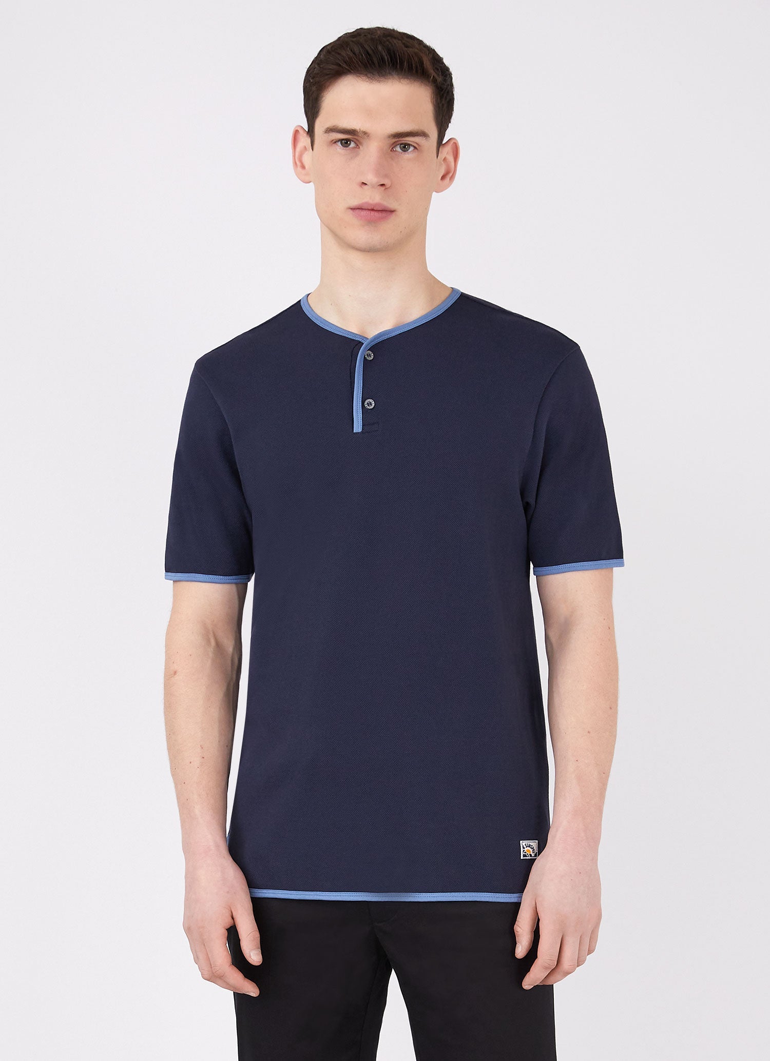 ランキング2022 sunspel ポールウェラー Q82ヘンリーネック Tシャツ 