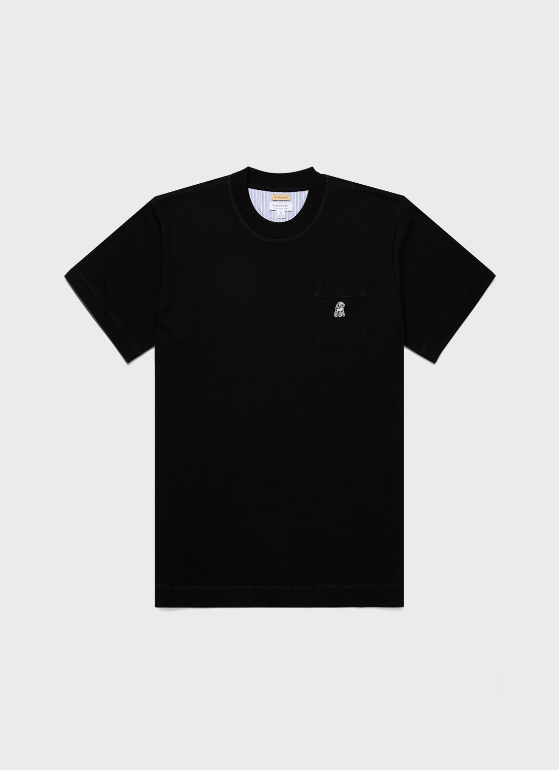 Men's Sunspel x the Shepherd UNDERCOVER Heavyweight T-shirt in Black