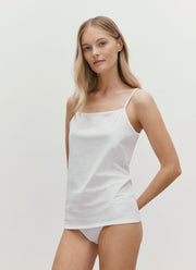 Women's Cotton Cami in White