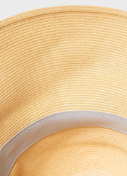 Sunspel and Kijima Takayuki Paper Hat in Natural