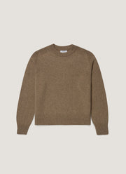 Women's Lambswool Jumper in Mink