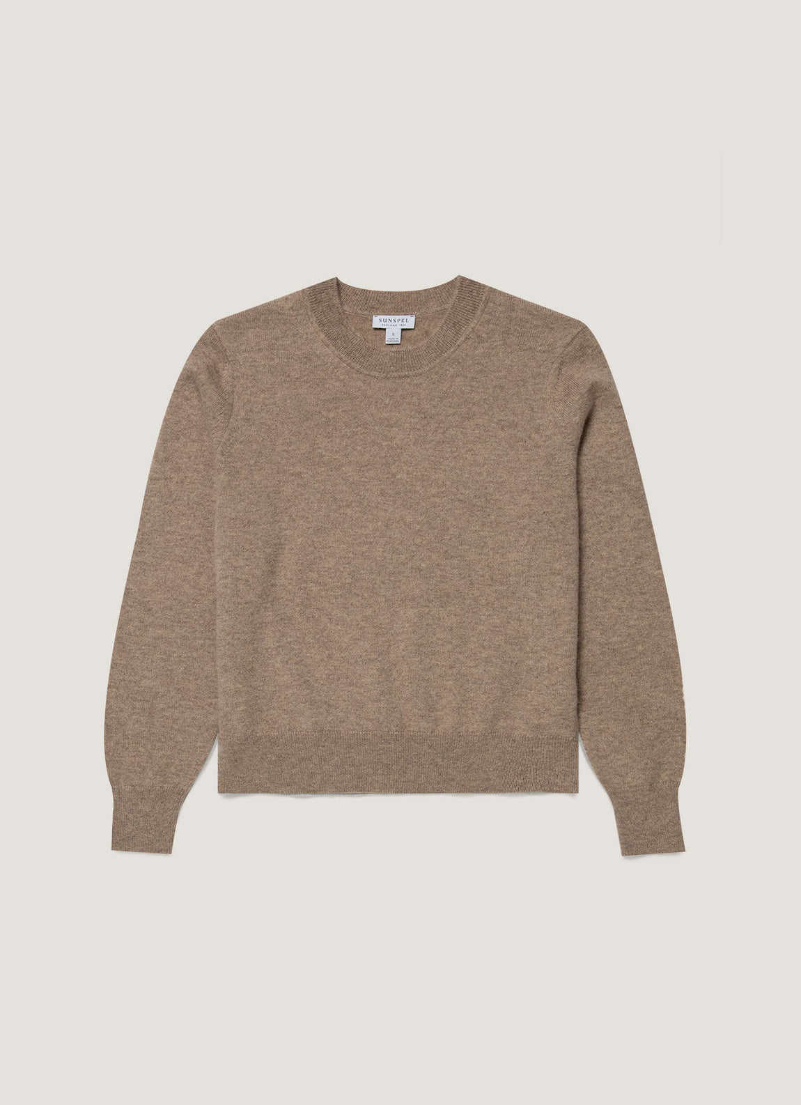 Women's Cashmere Jumper in Mink