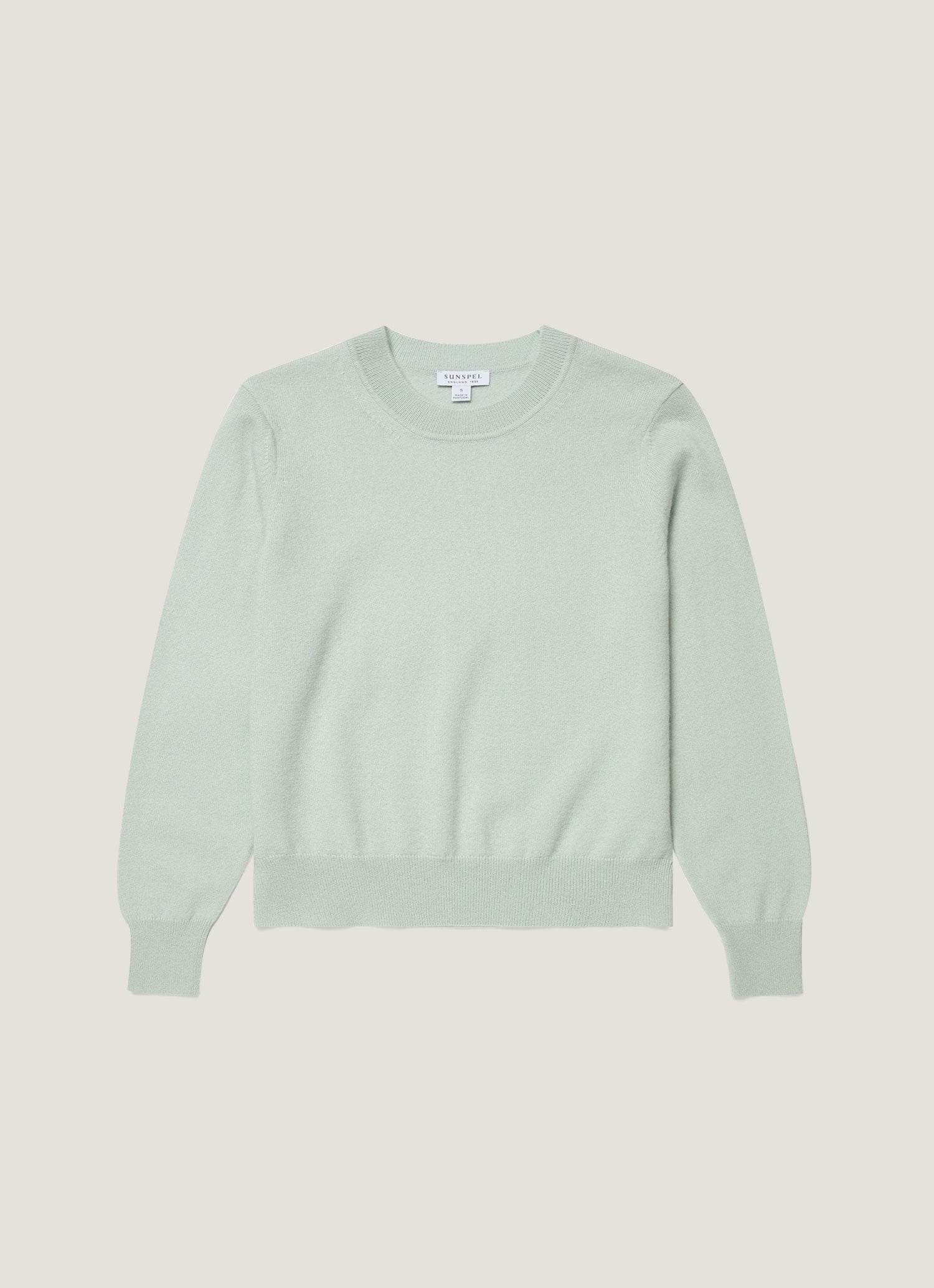 Women's Cashmere Jumper in Light Green