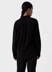 Women's Corduroy Shirt in Black