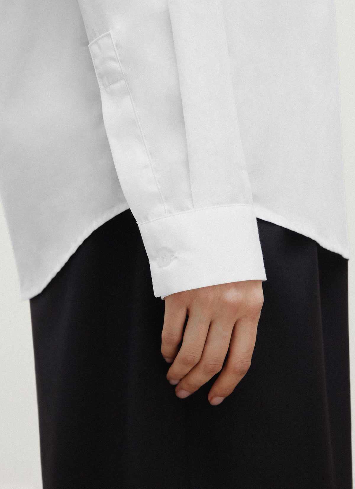 Women's Cotton Shirt in White