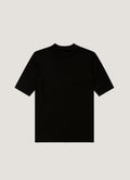 Women's Mock Neck Top in Black