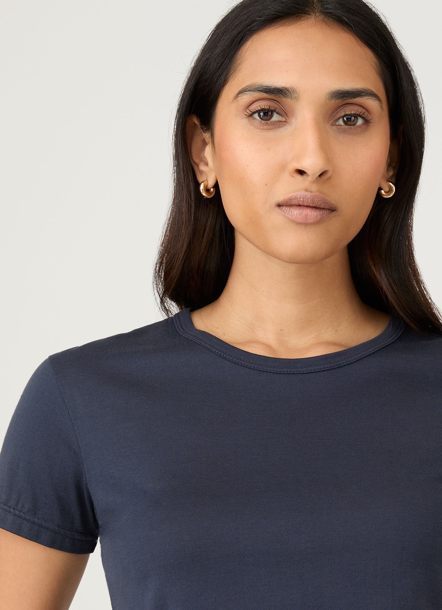 クラシックTシャツ （Navy）| Sunspel