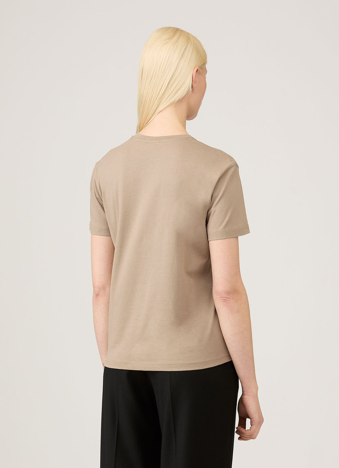 Women's Boy Fit T-shirt in Mink