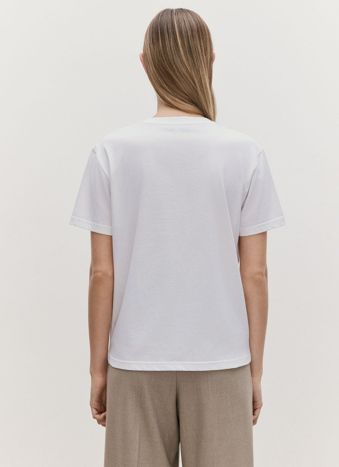 Women's Boy Fit T-shirt in White