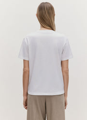 Women's Boy Fit T-shirt in White