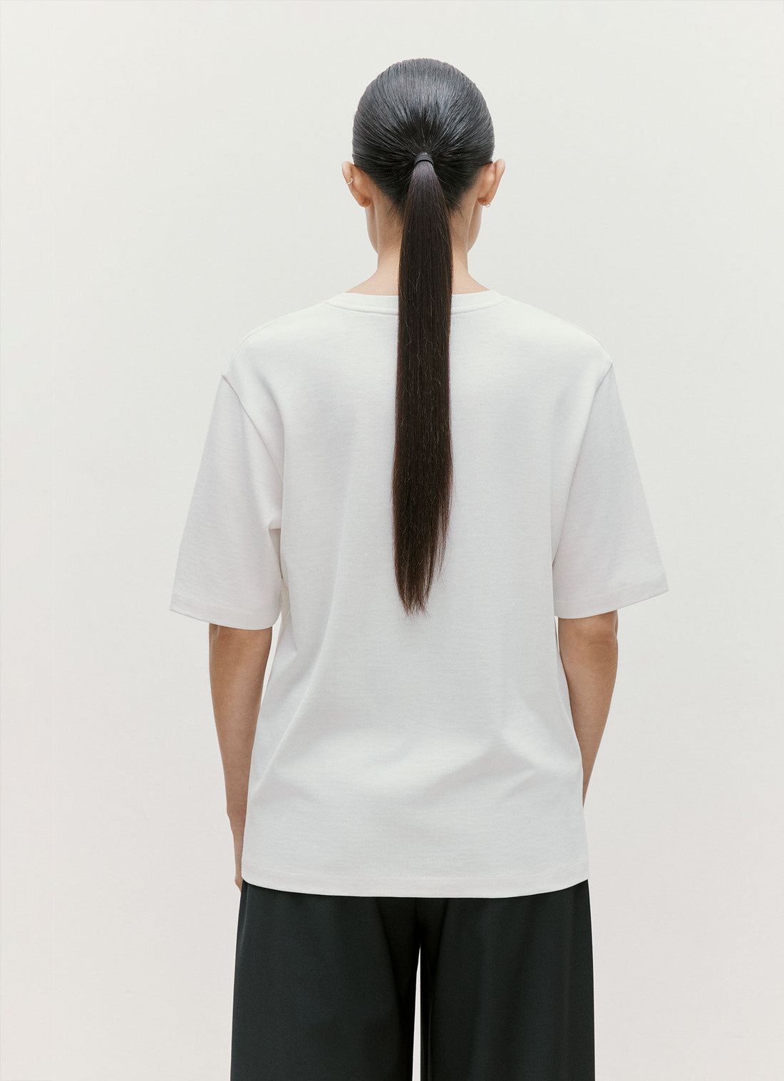 シルクコットン Tシャツ