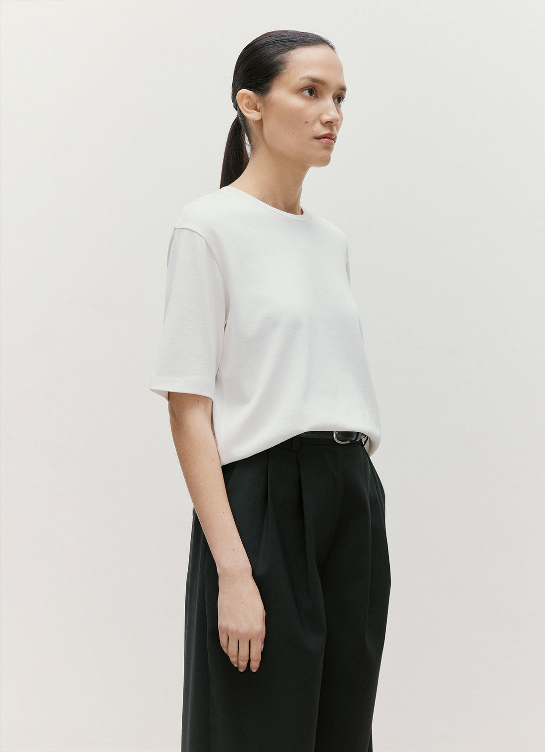 シルクコットン Tシャツ