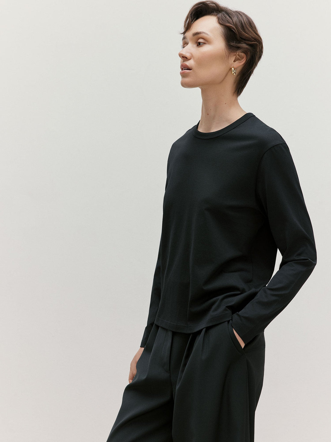 ロングスリーブ エブリデイ Tシャツ