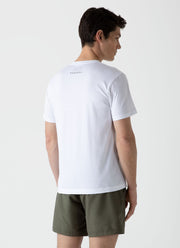 Men's Matt Blease Print T-shirt in White