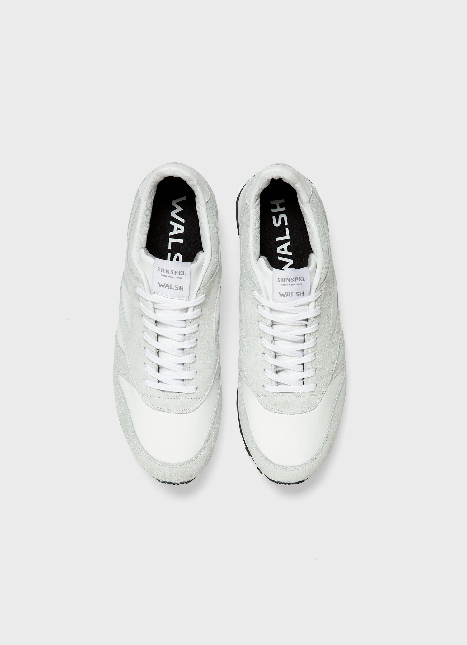 Sunspel and Walsh Trainer in White