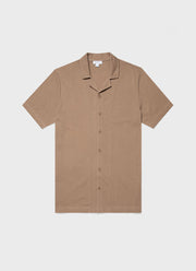 Men's Mr Porter Short Sleeve Shirt in Oat