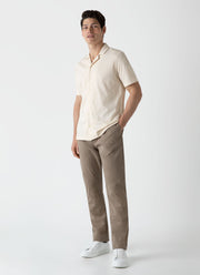 Men's Mr Porter Short Sleeve Shirt in Undyed