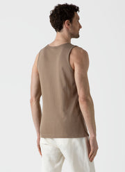 Men's Mr Porter Tank in Oat