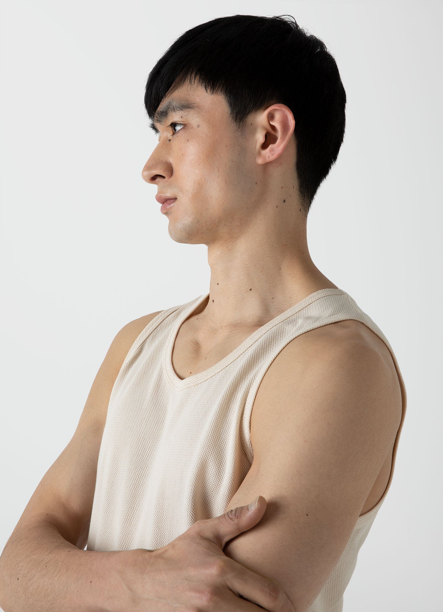 Men's Mr Porter Tank in Undyed