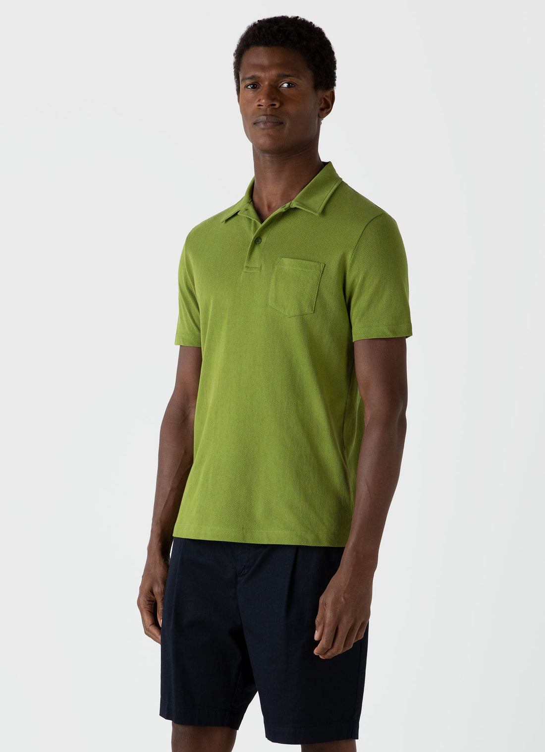 Men's Riviera Polo Shirt in Country Green