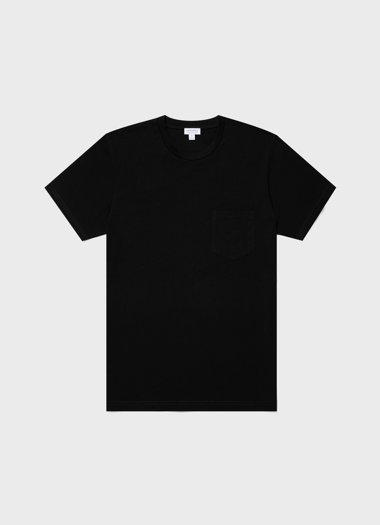 Men's Riviera Pocket T-shirt in Black