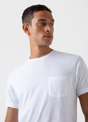 Men's Riviera Pocket T-shirt in White